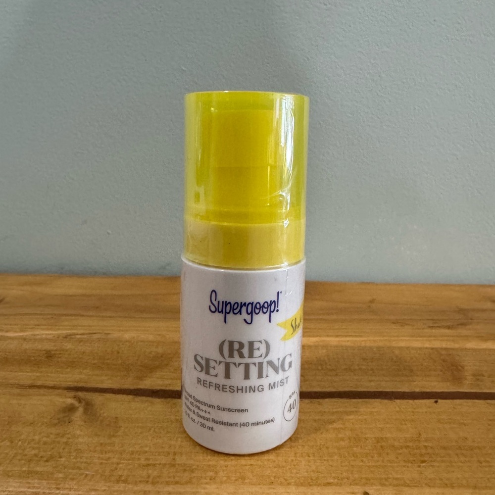 Supergoop! (Re)setting Mist with Yellow Cap